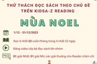Thử thách đọc sách theo chủ đề trên KidsA-Z Reading tháng 12/2023